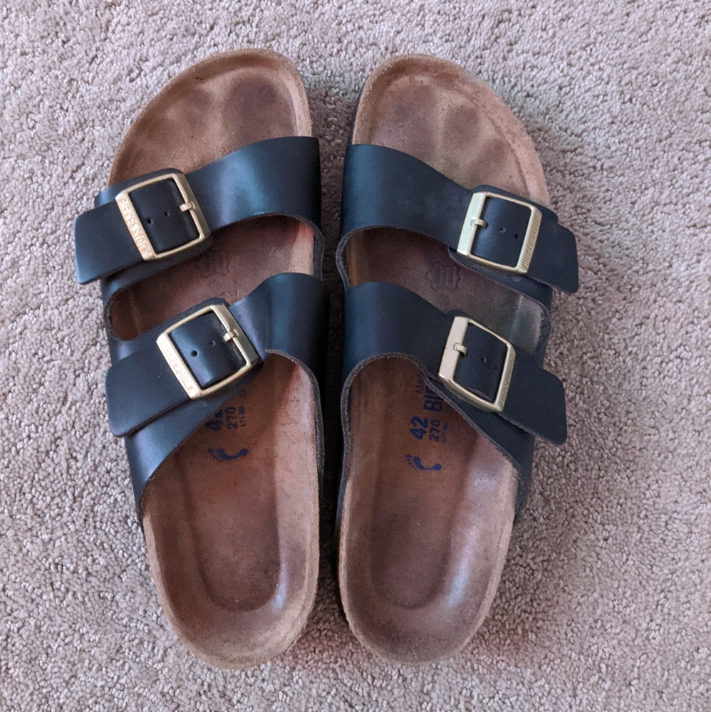 birkenstock black arizona sandals